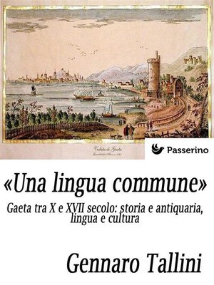 cover image of «Una lingua commune»